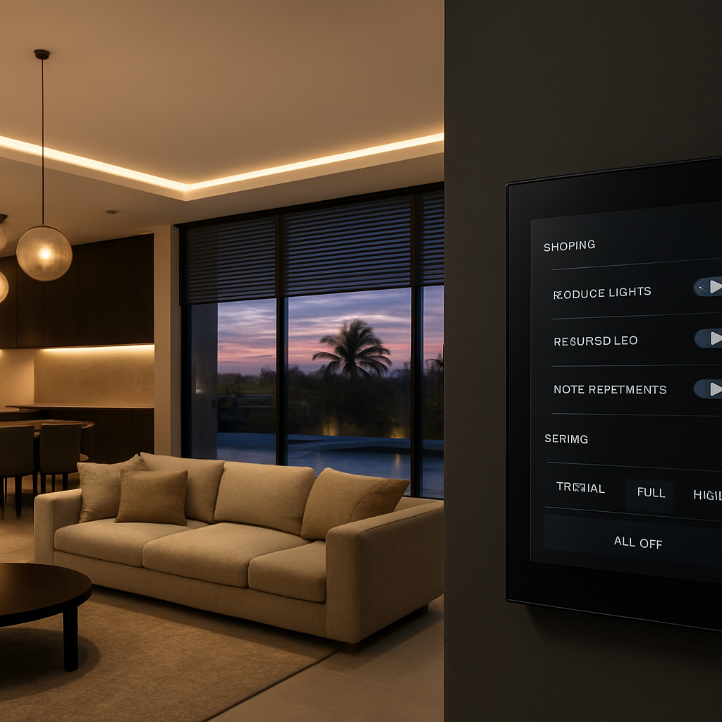 Implementing a KNX Lighting Control System for Luxury Dubai Homes
